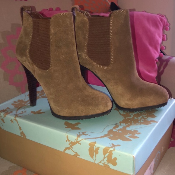 Jessica Simpson high heeled ankle booties 💖 - Picture 1 of 5